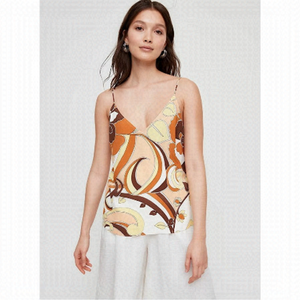 Aritzia-Wilfred Boscono Camisole In Espace/Lemon Meringue